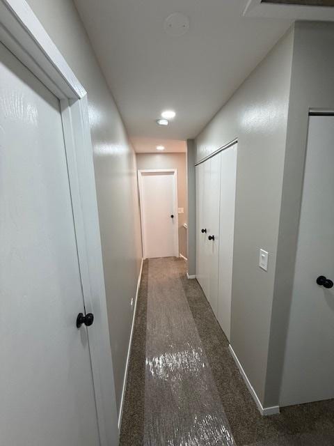 2030 University Dr, Naperville, IL 60565 - hallway featuring recessed lighting and baseboards
