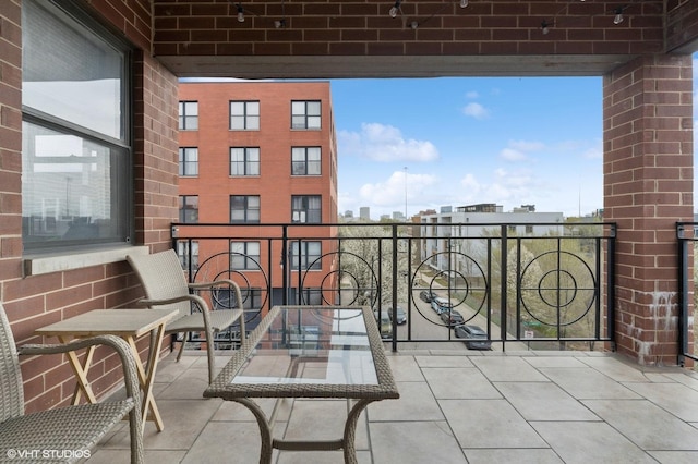 1618 S Halsted St Unit 4D, Chicago, IL 60608 - view of balcony