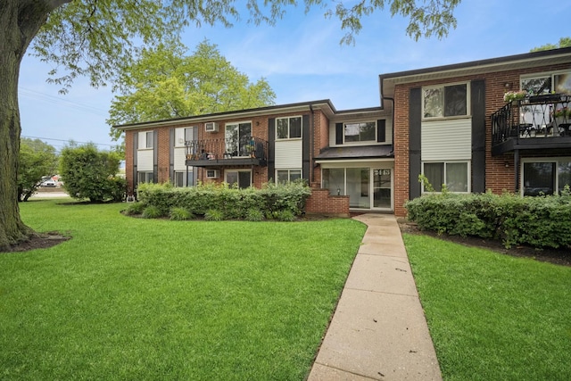 2443 E Brandenberry Ct Unit 1B, Arlington Heights, IL 60004 - multi unit property with brick siding and a front yard