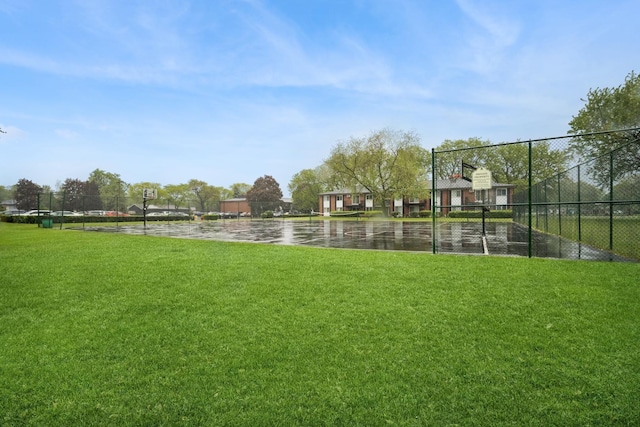 2443 E Brandenberry Ct Unit 1B, Arlington Heights, IL 60004 - view of yard with community basketball court