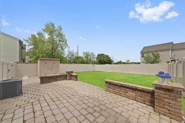 2911 Boone Ct, Joliet, IL 60435 - view of patio featuring central air condition unit
