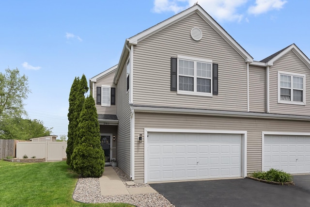 2911 Boone Ct, Joliet, IL 60435 - view of front of property with asphalt driveway and a garage