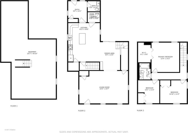 554 E Jackson St, Joliet, IL 60432 - floor plan / room layout