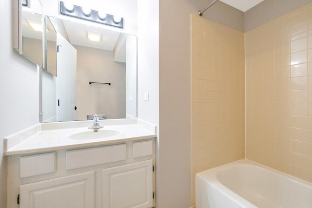 690 Thorntree Ct Unit C1, Bartlett, IL 60103 - full bathroom with vanity and tub / shower combination