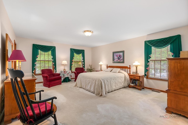 2872 Whispering Oaks Ct, Buffalo Grove, IL 60089 - bedroom with carpet flooring, multiple windows, and baseboards
