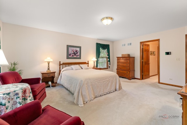 2872 Whispering Oaks Ct, Buffalo Grove, IL 60089 - bedroom with light carpet and baseboards