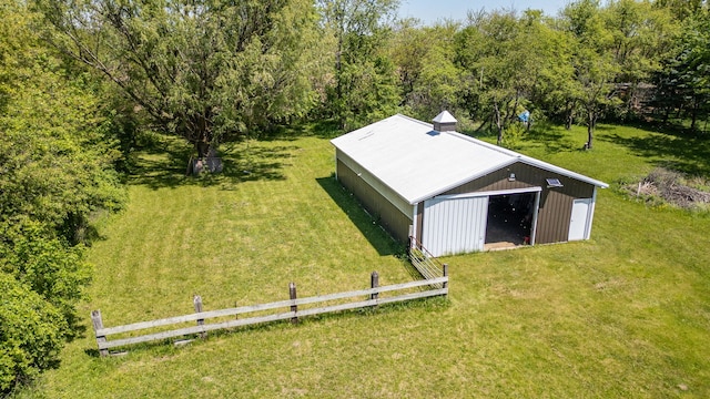 8340 W Monee Manhattan Rd, Monee, IL 60449 - view from above of property