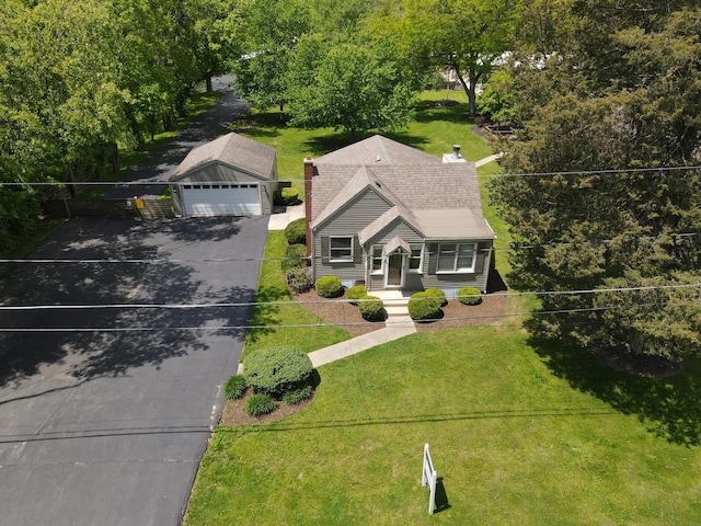 37756 N Cedar Lake Rd, Lake Villa, IL 60046 - view from above of property