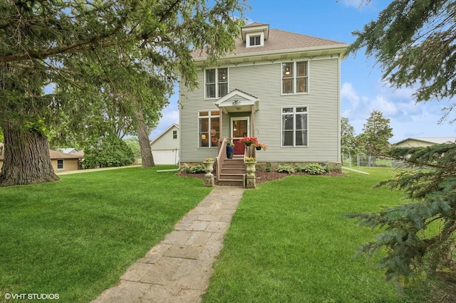 5207 Barnard Mill Rd, Ringwood, IL 60072 - traditional style home featuring a detached garage
