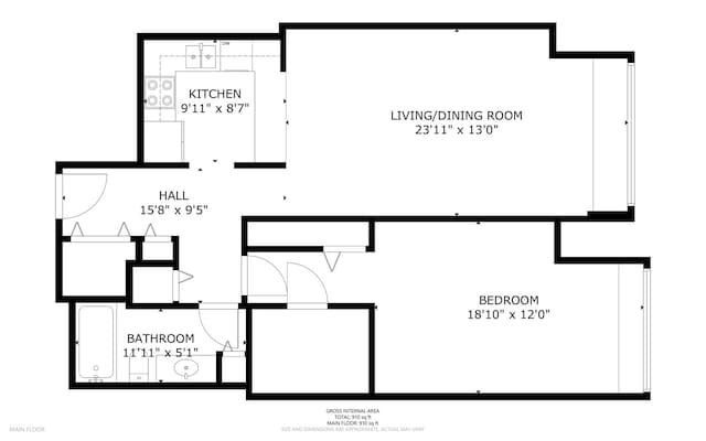 512 N Mcclurg Ct Unit 705, Chicago, IL 60611 - view of property floor plan