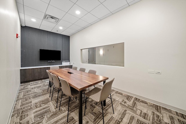 512 N Mcclurg Ct Unit 705, Chicago, IL 60611 - dining space featuring light colored carpet and recessed lighting