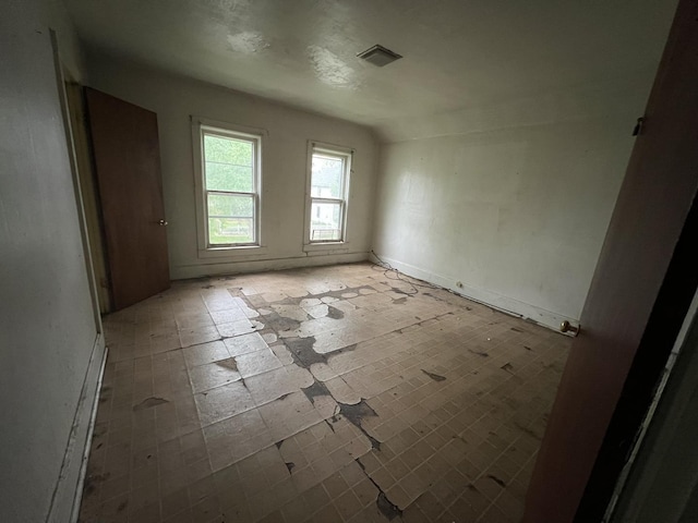 view of empty room