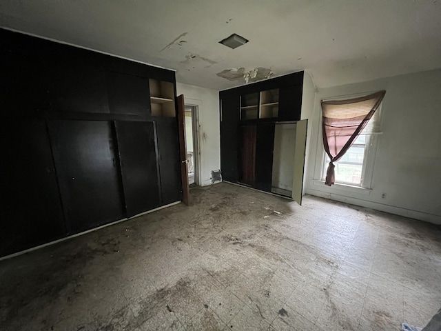 view of unfurnished bedroom