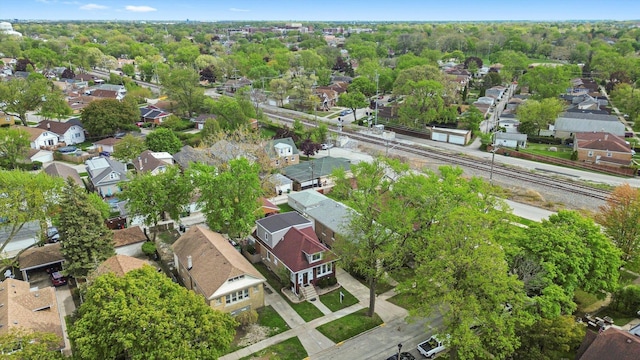7050 26th Pkwy, Berwyn, IL 60402 - aerial view of property's location with nearby suburban area