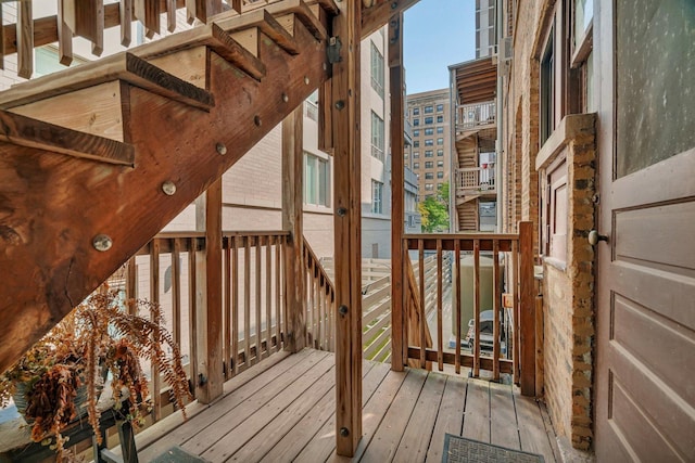 2749 N Hampden Ct Unit 1E, Chicago, IL 60614 - view of wooden deck