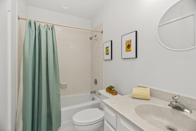 1203 Central St Unit C, Evanston, IL 60201 - full bathroom featuring shower / bath combination with curtain, toilet, and vanity