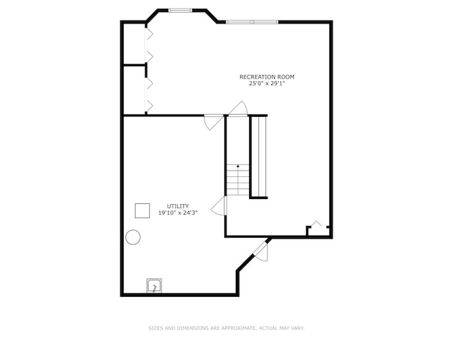 8806 175th St, Tinley Park, IL 60487 - property floor plan