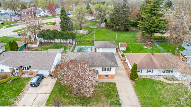 207 Muehl Dr, Lockport, IL 60441 - aerial perspective of suburban area