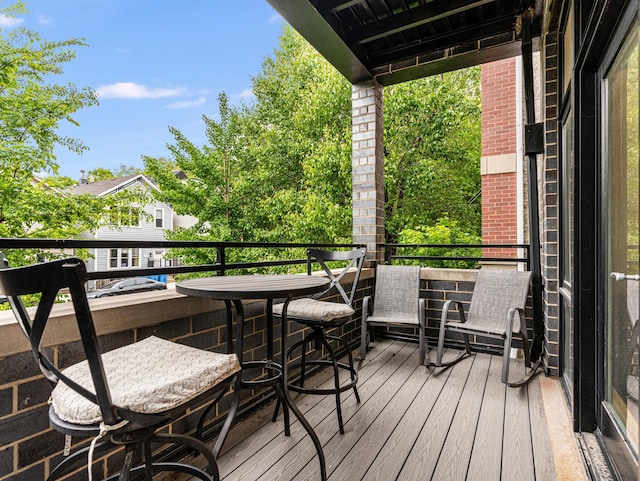 1707 S Jefferson St Unit 1, Chicago, IL 60616 - view of deck