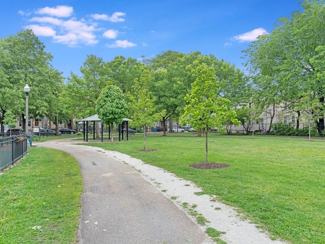 1707 S Jefferson St Unit 1, Chicago, IL 60616 - view of home's community featuring a gazebo