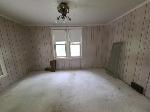 603 7th Ave, Sterling, IL 61081 - unfurnished room with wooden walls