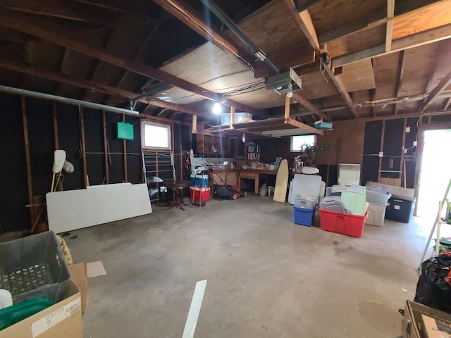 603 7th Ave, Sterling, IL 61081 - garage with a garage door opener