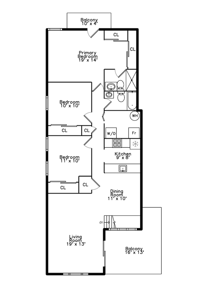 7930 164th Ct Unit 253, Tinley Park, IL 60477 - room layout