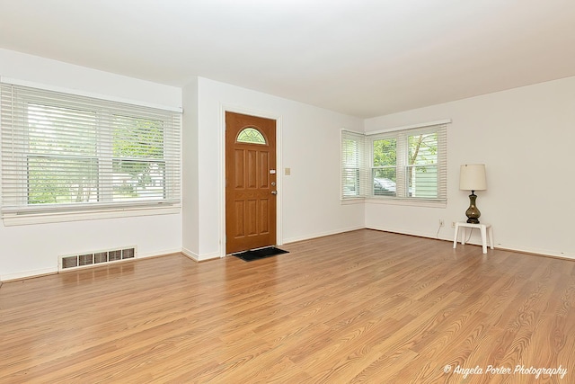 2618 Kashmiri Ave, Mchenry, IL 60050 - entryway featuring light wood-style floors and baseboards