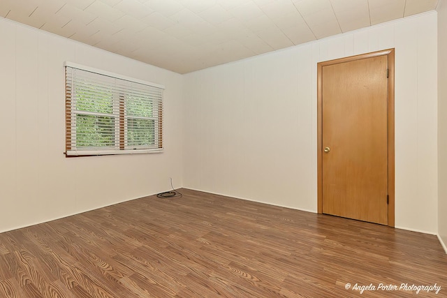 2618 Kashmiri Ave, Mchenry, IL 60050 - spare room with wood finished floors and crown molding