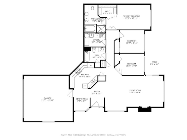 3047 Lexington Ln, Glenview, IL 60026 - property floor plan