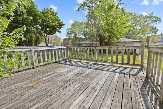 7703 S Loomis Blvd, Chicago, IL 60620 - view of deck