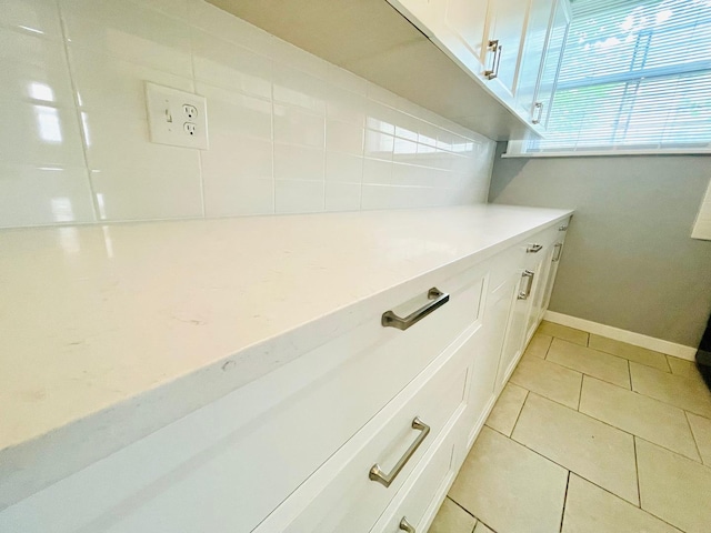 2300 W Granville Ave Unit G, Chicago, IL 60659 - bathroom with tile patterned floors, baseboards, and vanity