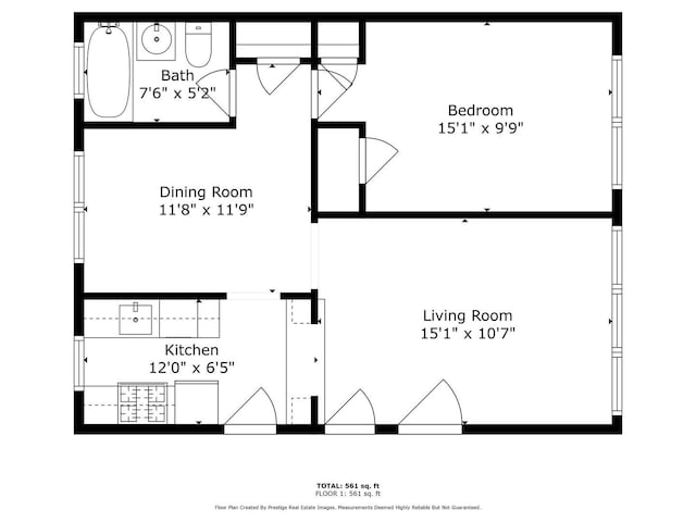 213 N Marion St Unit 1C, Oak Park, IL 60302 - property floor plan