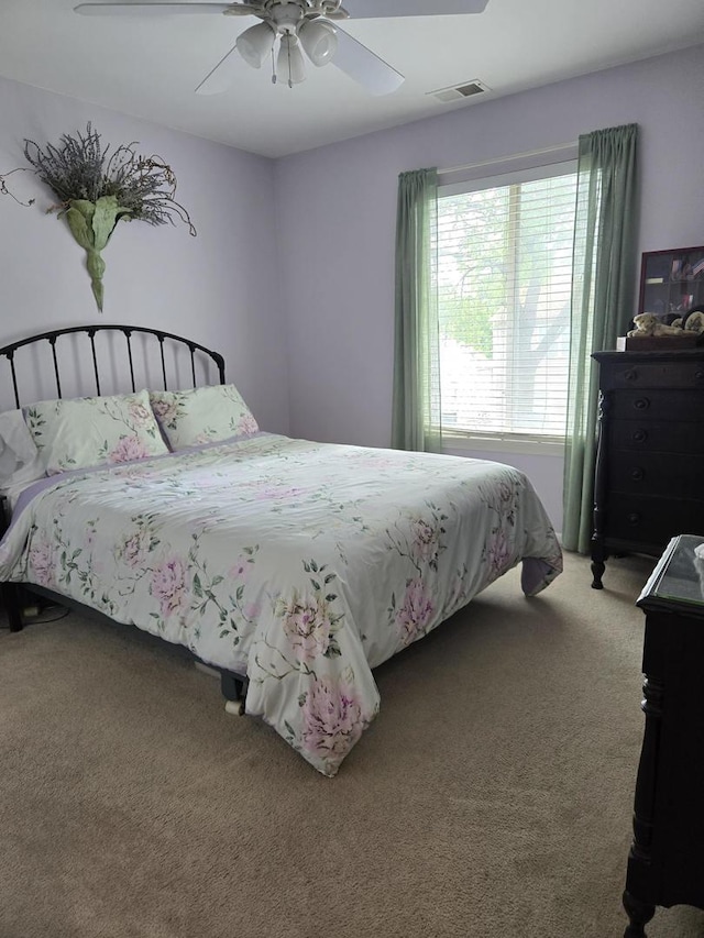 997 W Briarcliff Rd, Bolingbrook, IL 60440 - bedroom with carpet flooring and a ceiling fan