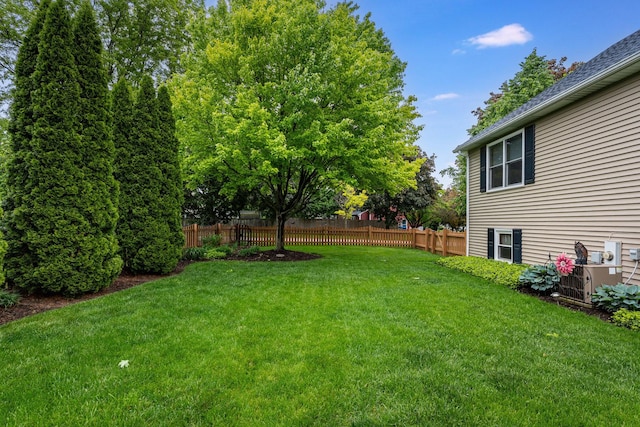 1714 Larson Ave, Saint Charles, IL 60174 - view of yard featuring ac unit