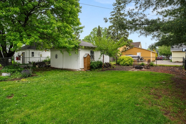 216 S Genoa St, Genoa, IL 60135 - view of yard