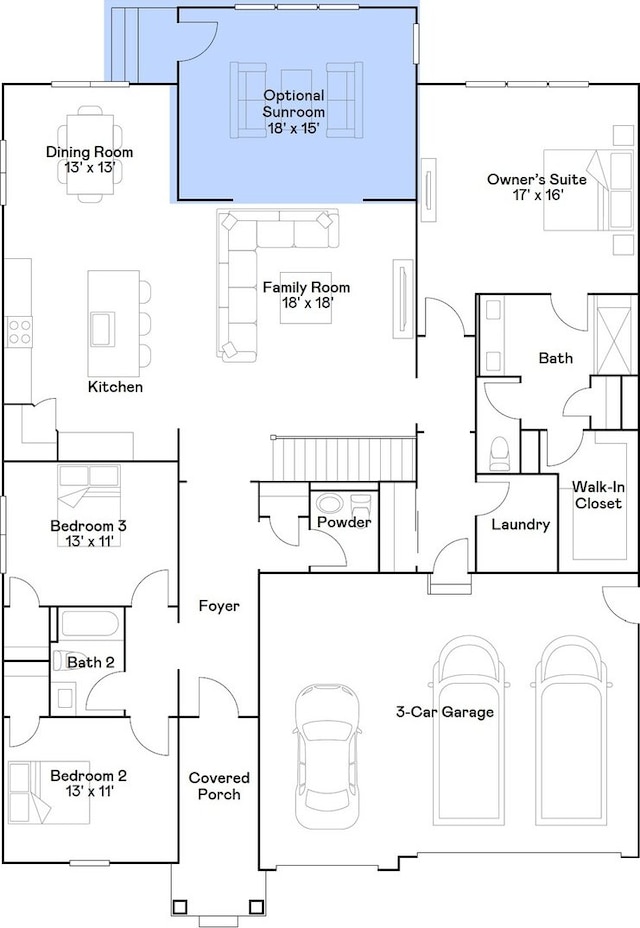 1111 Waterford St, Algonquin, IL 60102 - home floor plan
