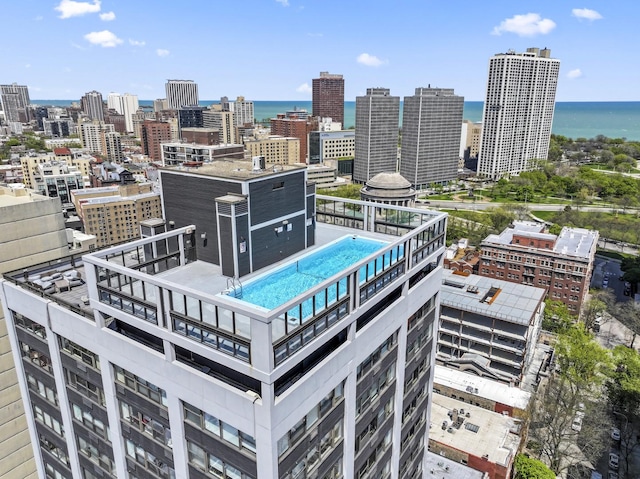 2700 N Hampden Ct Unit 24A, Chicago, IL 60614 - city view featuring a nearby body of water