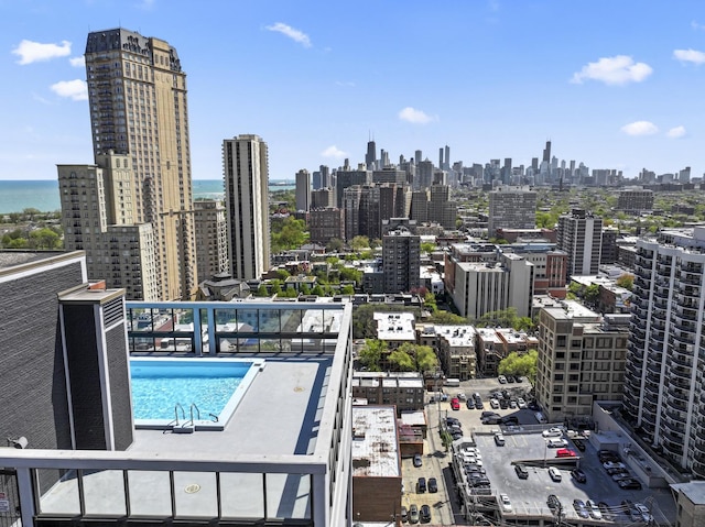 2700 N Hampden Ct Unit 24A, Chicago, IL 60614 - view of city skyline featuring a nearby body of water