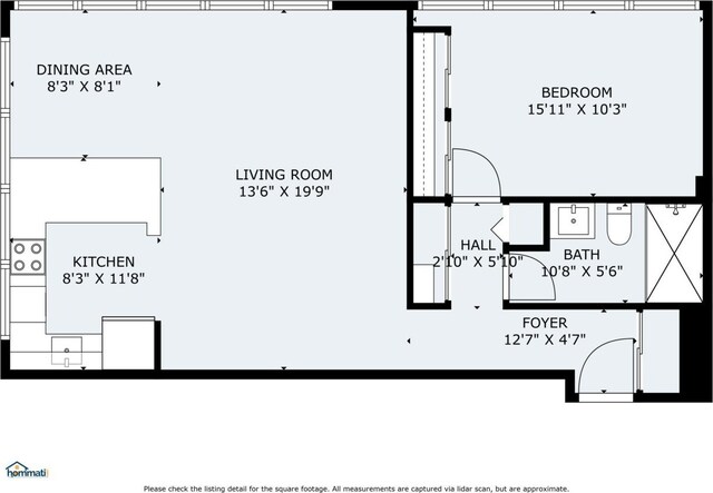 2700 N Hampden Ct Unit 24A, Chicago, IL 60614 - room layout