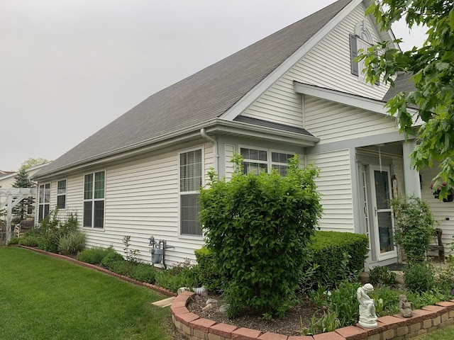 39510 N Cambridge Blvd, Beach Park, IL 60083 - view of home's exterior featuring a lawn and a shingled roof