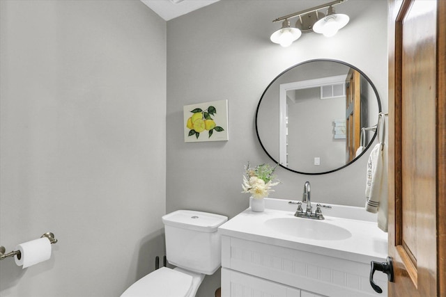 1517 Bridge Point Ln, Champaign, IL 61822 - half bathroom with toilet and vanity