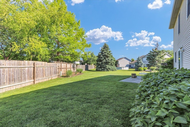 1517 Bridge Point Ln, Champaign, IL 61822 - view of yard featuring a patio