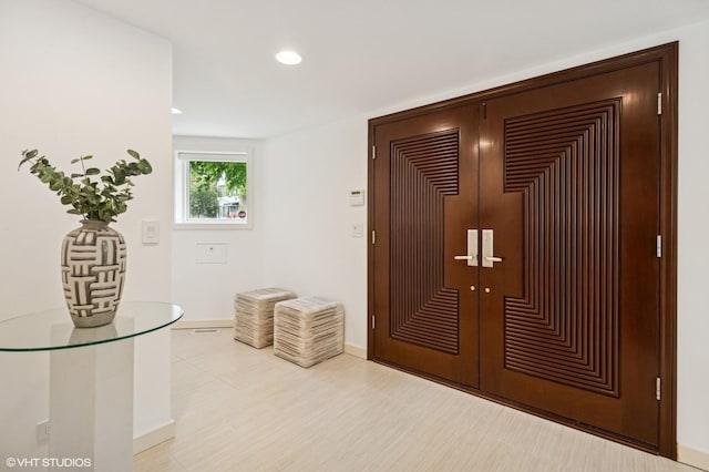 3635 N Paulina St, Chicago, IL 60613 - corridor featuring baseboards and recessed lighting