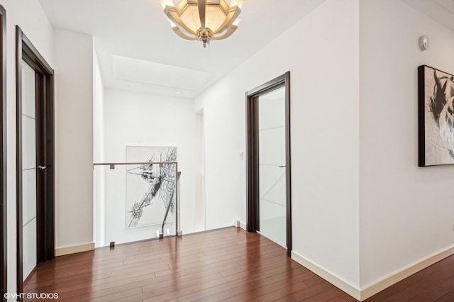 3635 N Paulina St, Chicago, IL 60613 - hall featuring wood finished floors and baseboards