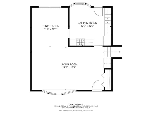 410 W Kirchhoff Rd, Arlington Heights, IL 60005 - home floor plan