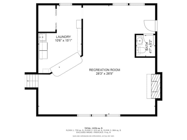 410 W Kirchhoff Rd, Arlington Heights, IL 60005 - room layout