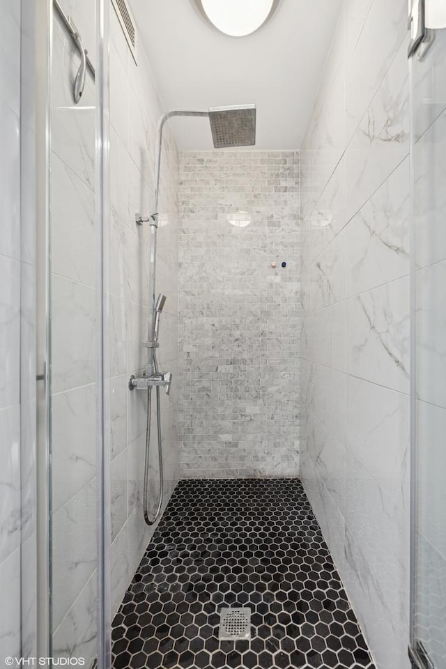 340 W Diversey Pkwy Unit 1020, Chicago, IL 60657 - full bath with a stall shower and tile patterned floors