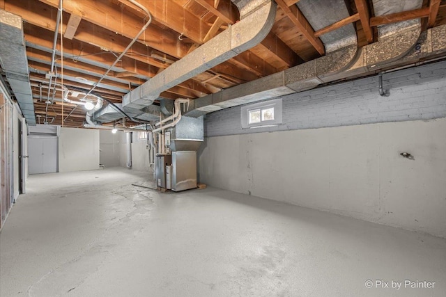 18371 Gladville Ave, Homewood, IL 60430 - basement featuring heating unit