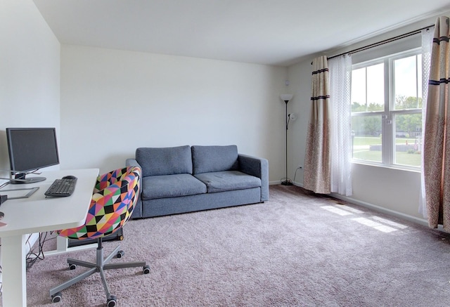 208 Cooper St, Plano, IL 60545 - carpeted office space with baseboards